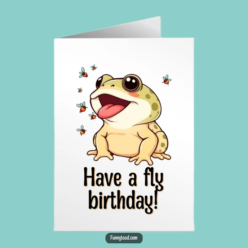 Free Printable Funny Birthday Card: Juggling Toad, Hilarious DIY Downloadable Gift Idea